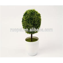 Planta de bonsai pequena de topiária artificial para decoração de casa